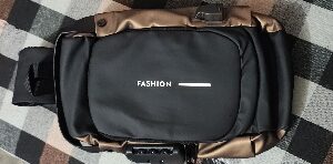 Private Label Sling Bag for Men Stylish Crossbody Backpack Black