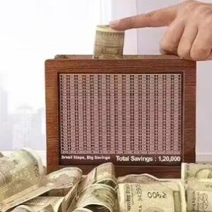 Private Label Wooden Money Piggy Bank with Carved Design for Kids Children Savings Challenge Box