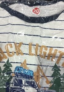 Private Label Boys Clothing Set White 20 Size