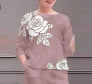 Private Label Women Heavy Cotton Co Ord Set Size XXL Gray