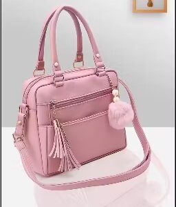 Private Label Stylish Womens Handbag Pink