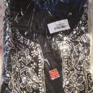 Private Label WOMEN BLACK KURTA 36
