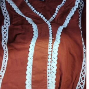 Private Label WOMEN BROWN KURTA S