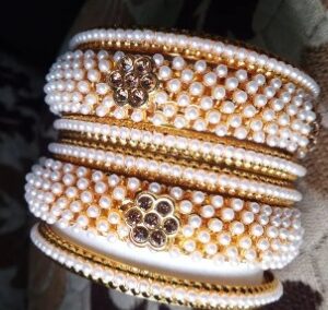 Private Label Wedding Pune Traditional Bangles SIZE 2 2 COLOUR WHITE