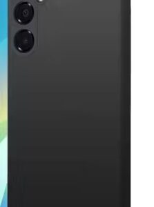 Private Label Samsung Galaxy A16 5G Silicone Inner Velvet Fabric Soft Cloth Lining Slim Camera Protection Flexible Back Cover Colour black