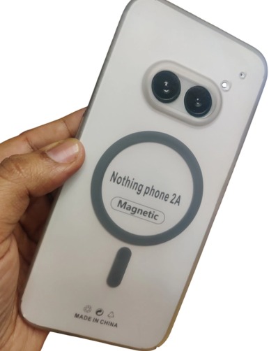 Private Label Nothing Phone 2A Nothing Phone 2A Plus Premium Quality Magsafe Matte Hard Plastic Back Cover Case Colour Grey