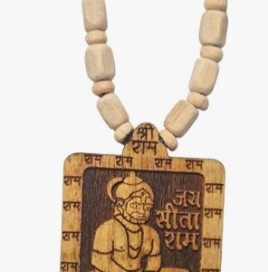 Private Label Tulsi Mala Necklace And Seeta Ram Pendant for Men and Women