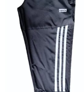 Private Label Solid Men Dark Grey Cotton Lower Straight Fit size M