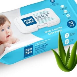 Mee Mee Gentle Hand and Mouth Baby Wipes 72pcs