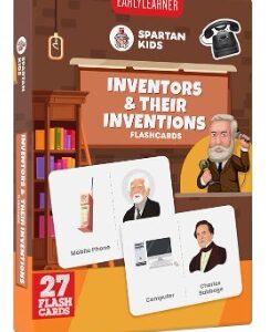 SPARTAN KIDS Inventors Their Inventions Flash Cards for Kids 27 Flash card
