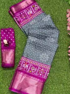 Private Label Dola Silk Saree