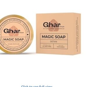 Ghar Soap Sandalwood And Saffron Mag 25 Gm