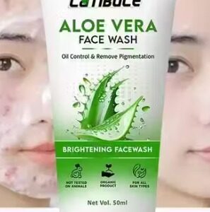 Latibule Aloe Vera Skin Lightening AND Tan Removal Face wash Oil Controal and Remove Pigmentation Tan Removal Face Wash All Skin Types Face Wash 50ml Pack of 1