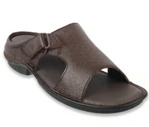 Mochi mens brown casual sandal size 44