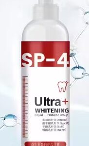 Private Label sp 4 bottle ultra whitening toothpaste 100ml