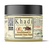Khadi Natural Herbal Sandalwood Face Pack For Skin Brightening 180gm