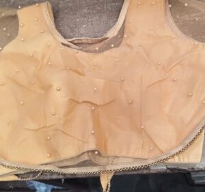 Private Label women blouse golden colour m size