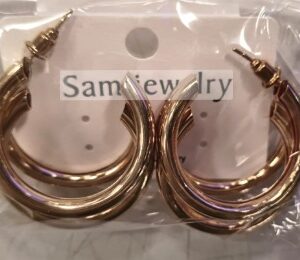 Private Label Trendy Classic Feather Studs Earrings For Daily Use