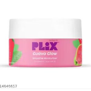 PLIX Guava Glow Smoothie Moisturizer For Brighter Skin With Vitamin C and ALA Even tone Skin Promotes Hydration For Men and Women 50 g