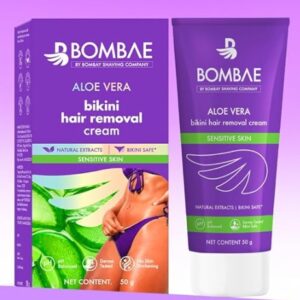 Bombae Aloe Vera Bikini Hair Removal Cream 50g Women