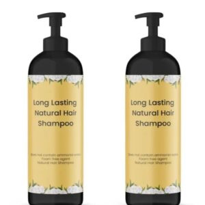 Private Label Long Lasting Natural Hair Shampoo Pack Of 2 100 ML