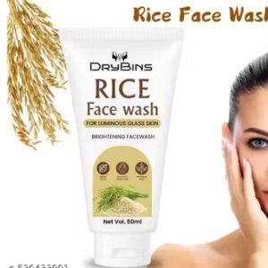 Drybins Brightening Rice Face Wash 50ml