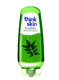 Think Skin Liquid Floral 250ml BODY WASH Squeeze Bottle NEEM PROTECT