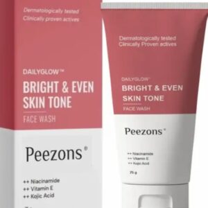 Peezons Dailyglow Bright and Even Skin Tone Men and Women All Skin Types Face Wash 75 g