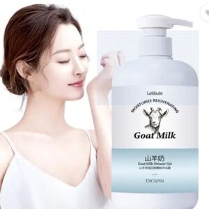 Latibule Goat Milk Whitening Shower Gel Men And Women oat Milk Wash 300 ml