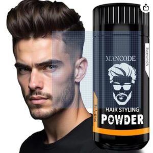 MAN CODE Hair Volumizing Powder Wax for Men Hair Powder Hair Wax Powder for Boys 24 hrs hold Hair Styling Powder 20g