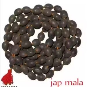 Private Label Jaap Mala Agate Wood Chain BLACK