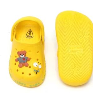 BABY HUG Crocs with Rubber Upper Size 26 Yellow