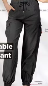 Private Label cargo pants combo Size M Black