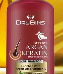 DRYBINS Argan Kertain shampoo with conditioner complete hair Natural Luxurious Moisture Shampoo 1LTR