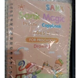 Sank Magic Book english 4 books and pens