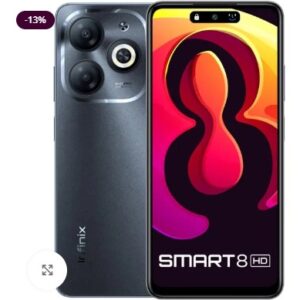 Infinix SMART 8 HD Timber Black 64 GB 3 GB RAM IMEI356848803565334