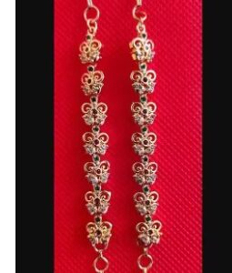 Private Label PREMIUM QUALITY MICROPLATED IMPON PANCHALOHA STONE KAATHU MAATI golden