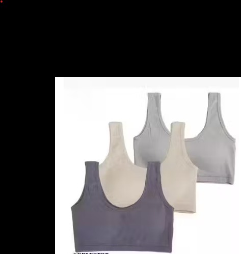 Private Label Girls and Women s Cotton Nonpadded Everyday Inner AIR BRA Premium Quality Full Stretchable MULTICOLOR PACK OF 3 Size 32