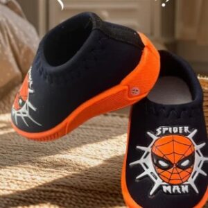 Private Label piderman Slip on Sneakers For Boys Girls Black 6 9 Months Size 20