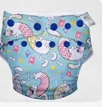 SuperBottoms Cloth Diapers for babies Colour Blue