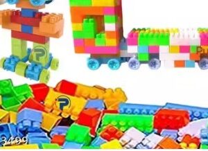 Private Label Building Blocks Assembly Educational Space Building Block Toy MULTICOLOUR