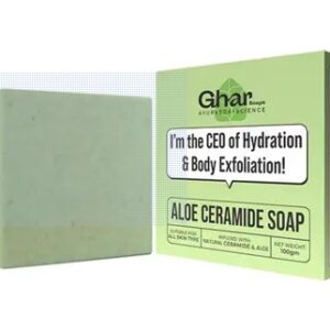 Ghar Soaps Natural ceramide with Aloevera 100 g