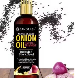 Sandarbh Onion Oil for Hair Regrowth AND Hair Fall Control Hair Oil 100ml