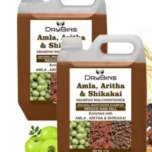 Drybins Amla Aritha And Shikakai Shampoo with conditioner 1 Ltr
