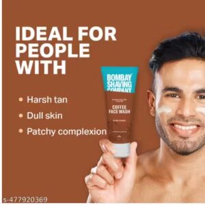 Bombay Shaving Company Coffee Face Wash for Men and Women 50GM