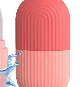 Private Label Ice Roller Enhance Skin Glow pink colour