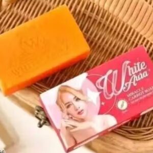 WHITE AURA Carrot Glow Soap Herbal Skin Brightening Soap for Freckles100g pack of 2