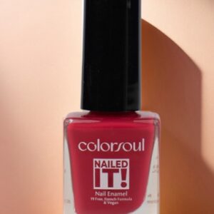 Colorsoul Nailed It Nail Enamel Po1 Red 8ml