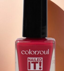 Colorsoul Nailed It Nail Enamel Po5 Sangria Red 8ml