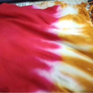 Private Label Red Ladies Cotton Bandhej Dupatta Plain colour red